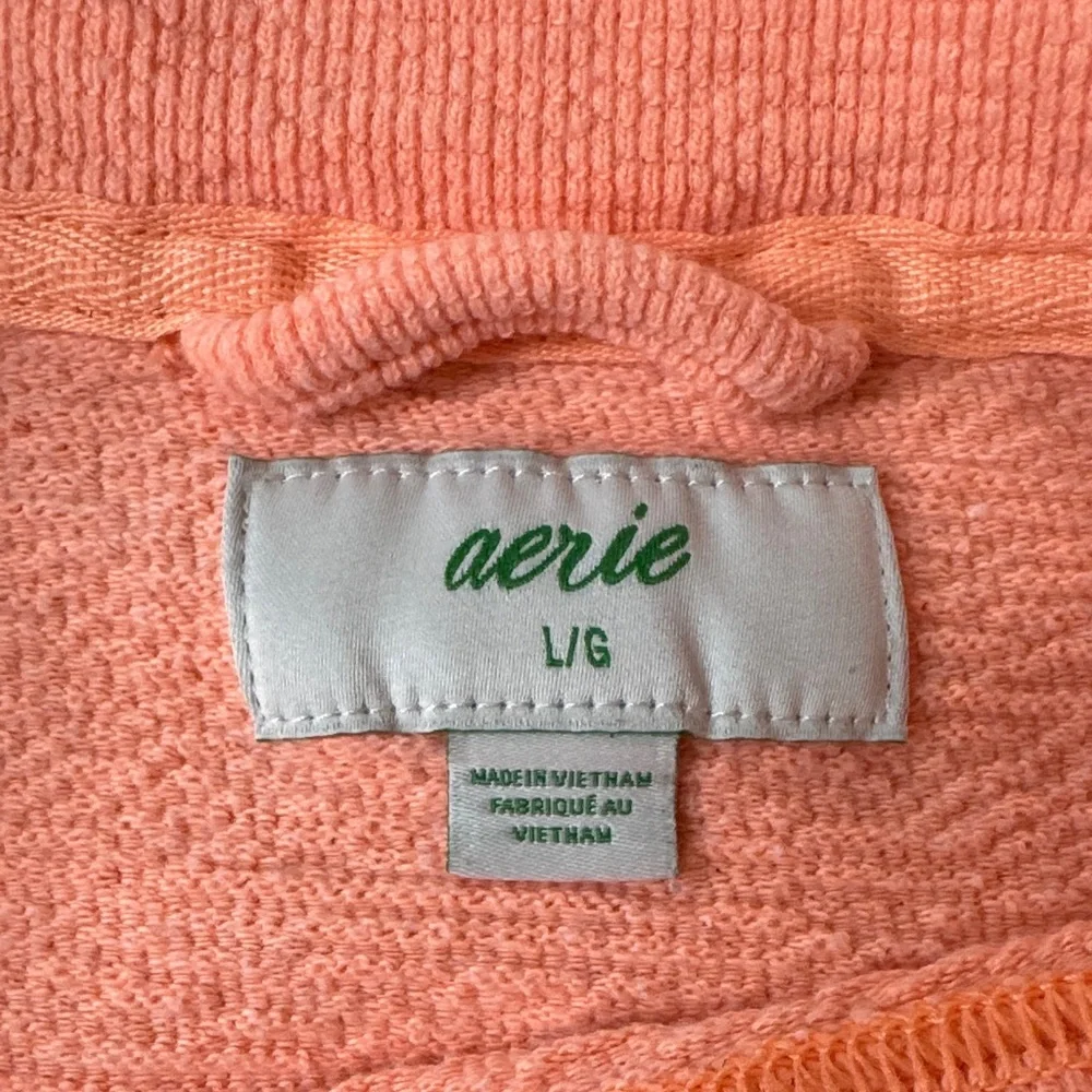 Aerie Orange Sweatshirt L - Picture 2 of 4